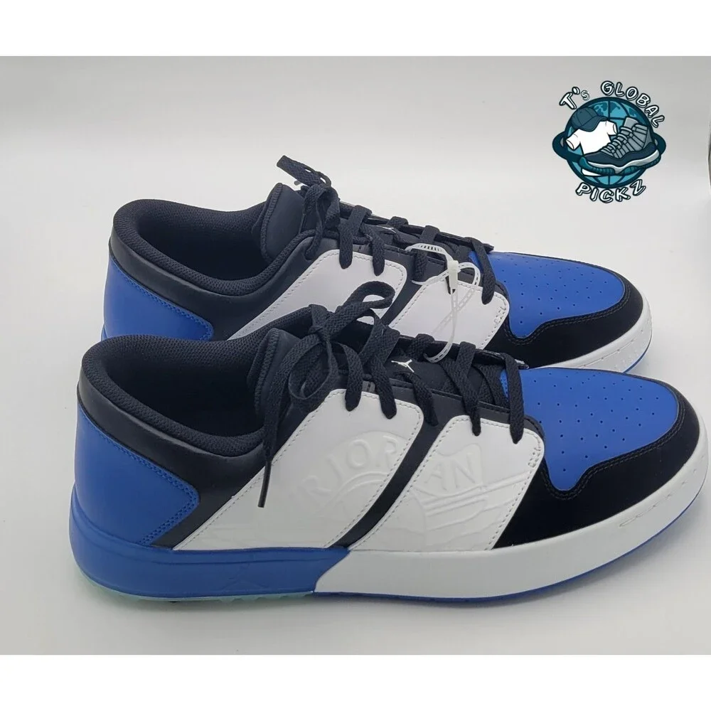 Nike Air Jordan NU Retro 1 Golf Shoes Royal Blue White FZ4153-004 Mens Size 15